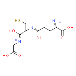 ([15N]Gly)-Glutathione (reduced) Structure