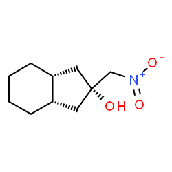 1H-Inden-2-ol,octahydro-2-(nitromethyl)-,(2-alpha-,3a-bta-,7a-bta-)-(9CI) structure