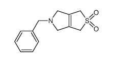 5-benzyl-3,4,5,6-tetrahydro-1H-thieno[3,4-c]pyrrole 2,2-dioxide结构式