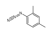 2,4-dimethylphenyl azide结构式