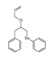 (3-phenyl-2-prop-2-enoxypropyl)selanylbenzene结构式