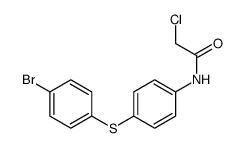 N-{4-[(4-BROMOPHENYL)THIO]PHENYL}-2-CHLOROACETAMIDE picture