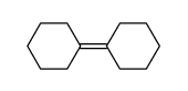 cyclohexylidenecyclohexane结构式