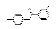 3,4'-dimethyl-deoxybenzoin结构式