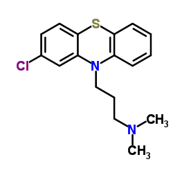 氯丙嗪结构式