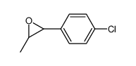 2-(4'-chlorophenyl)-3-methyloxirane结构式