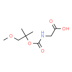 Glycine, N-[(2-methoxy-1,1-dimethylethoxy)carbonyl]- (9CI) picture