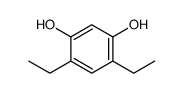 4,6-diethylbenzene-1,3-diol结构式