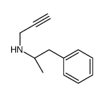 (2R)-1-phenyl-N-prop-2-ynylpropan-2-amine Structure