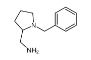 (1-苄基吡咯烷-2-基)甲胺结构式