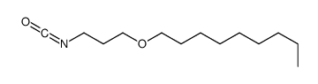 1-(3-isocyanatopropoxy)nonane Structure