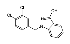 1-[(3,4-dichlorophenyl)methyl]-2H-indazol-3-one Structure