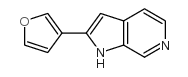 2-FURAN-3-YL-1H-PYRROLO[2,3-C]PYRIDINE picture