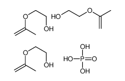 phosphoric acid,2-prop-1-en-2-yloxyethanol结构式