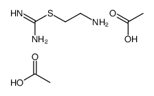 acetic acid,2-aminoethyl carbamimidothioate结构式