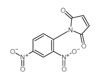 1H-Pyrrole-2,5-dione,1-(2,4-dinitrophenyl)-结构式