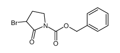 benzyl 3-bromo-2-oxopyrrolidine-1-carboxylate Structure