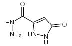 1H-Pyrazole-3-carboxylicacid,2,5-dihydro-5-oxo-,hydrazide(9CI) Structure