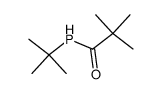 tert-butylpivaloylphosphine Structure