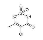 5-Chloro Acesulfame结构式