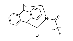 2-(Trifluoroacetyl)-1,2,3,3a,4,5-hexahydro-5,9b-o-benzenobenz[e]isoindol-1-ol Structure