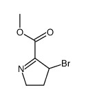 methyl 4-bromo-3,4-dihydro-2H-pyrrole-5-carboxylate Structure