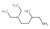 1-amino-4-diethylamino-butan-2-ol Structure