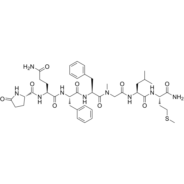 [Glp5,Sar9] Substance P (5-11) Structure