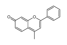 4-methyl-2-phenylchromen-7-one结构式