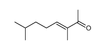 3,7-dimethyl-oct-3-en-2-one Structure