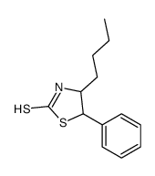 4-butyl-5-phenyl-1,3-thiazolidine-2-thione Structure