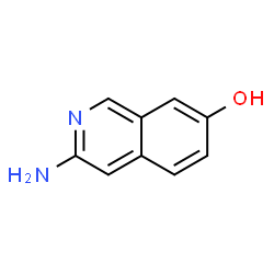 7-Isoquinolinol,3-amino-(9CI) structure