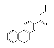 1-(9,10-dihydrophenanthren-2-yl)butan-1-one Structure