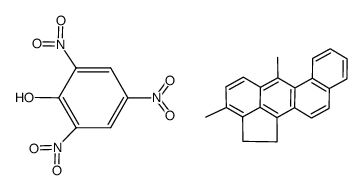 3,6-dimethylcholanthrene picrate Structure