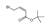 (E)-TERT-BUTYL 4-BROMOBUT-2-ENOATE Structure