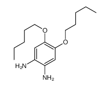 4,5-dipentoxybenzene-1,2-diamine Structure