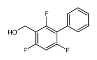 [1,1'-Biphenyl]-3-methanol, 2,4,6-trifluoro Structure