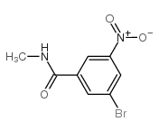 3-Bromo-N-methyl-5-nitrobenzamide Structure