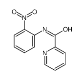 N-(2-nitrophenyl)pyridine-2-carboxamide结构式