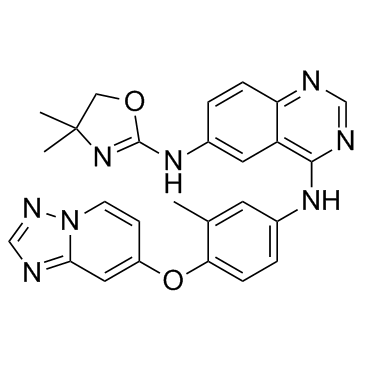 图卡蒂尼(伊尔比尼替尼,ONT-380)结构式