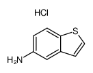 benzo[b]thiophen-5-ylamine, hydrochloride Structure