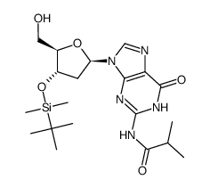 3'-O-TBDMS-N2-ibu-dG结构式