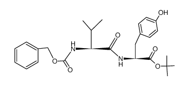 Z-Val-Tyr-OBut Structure