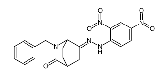 2-Benzyl-3,6-dioxo-2-aza-bicyclo<2.2.2>octan-(2,4-dinitro-phenylhydrazon) Structure