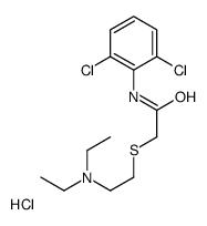 2-[(2,6-dichlorophenyl)carbamoylmethylsulfanyl]ethyl-diethyl-azanium c hloride picture