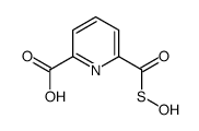 2-Pyridinecarboxylicacid,6-(sulfenocarbonyl)-(9CI) Structure