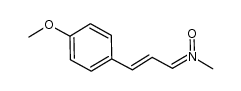 C-p-methoxystyryl-N-methyl nitrone结构式