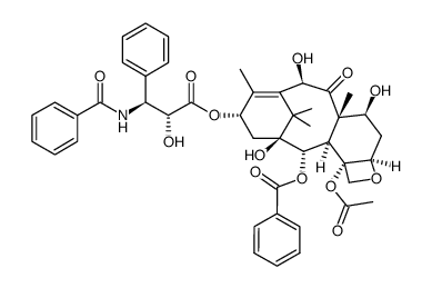 7-EPI-10-DEACETYL-TAXOL structure