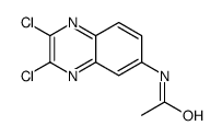 N-(2,3-dichloroquinoxalin-6-yl)acetamide结构式