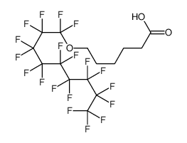 6-(1,1,2,2,3,3,4,4,5,5,6,6,7,7,8,8,9,9,9-nonadecafluorononoxy)hexanoic acid Structure